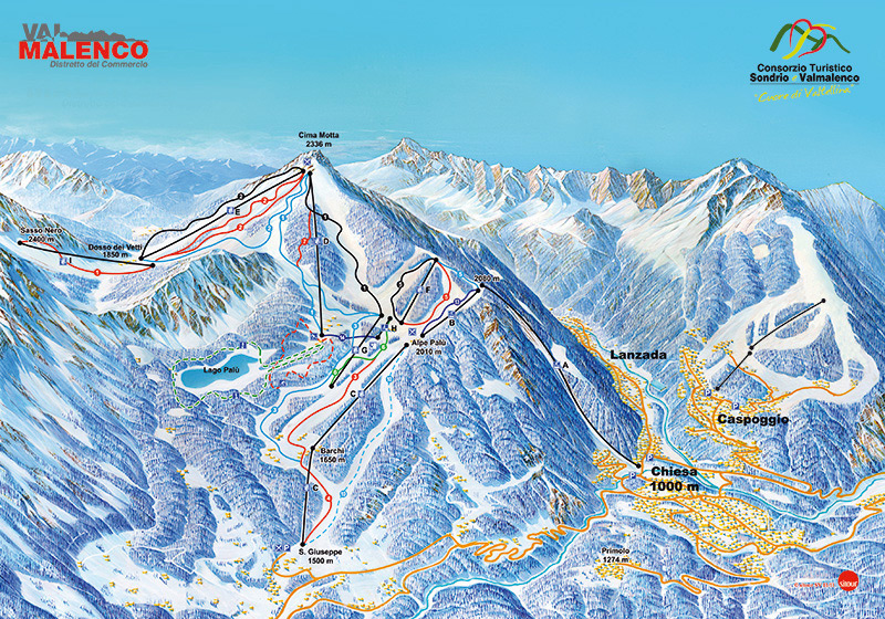 map ITALIE BERNINA web